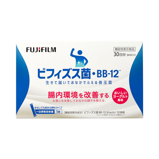 富士軟片 FUJIFILM 益生菌 BB-12 優格風味 30日分 (1日1包) 粉末