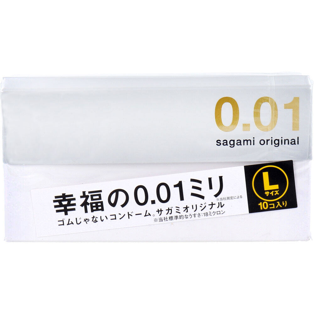 sagami 相模幸福的0.01 保險套L 10個入– EBISU恵比壽日藥直送