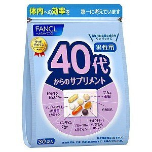 FANCL芳珂 綜合維生素30日量  40歲男性用 30袋/包的副本