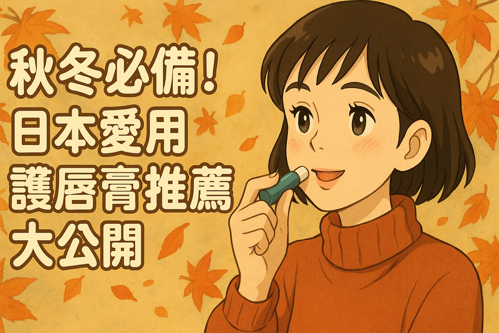 秋冬必備！日本愛用護唇膏推薦大公開