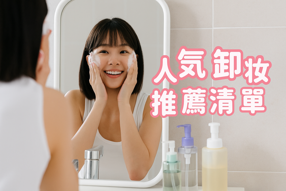 🌸【卸妝超有感】保濕不緊繃，💆♀️日本櫻花妹愛用人氣卸妝推薦清單