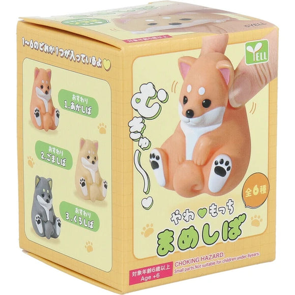 YELL 盒玩 柔軟Q彈豆柴 公仔 1個