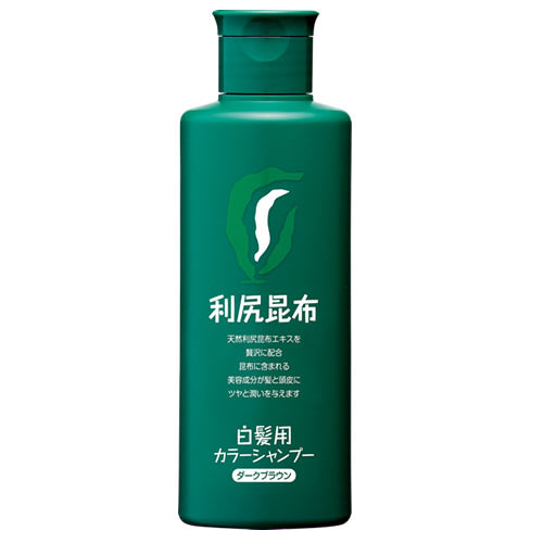 Pure 利尻昆布 植物染髮洗髮精 200ml 天然植物配方、輕鬆染出自然亮麗髮色