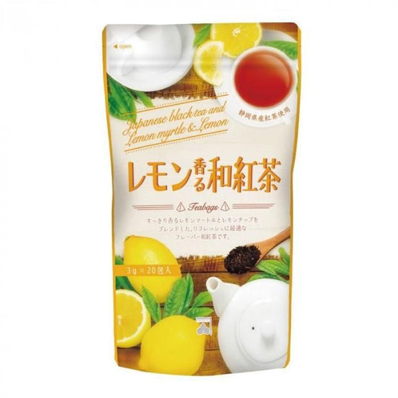 Kane Matsu Tea 檸檬香氣日式和紅茶茶包 20包 天然清新茶香