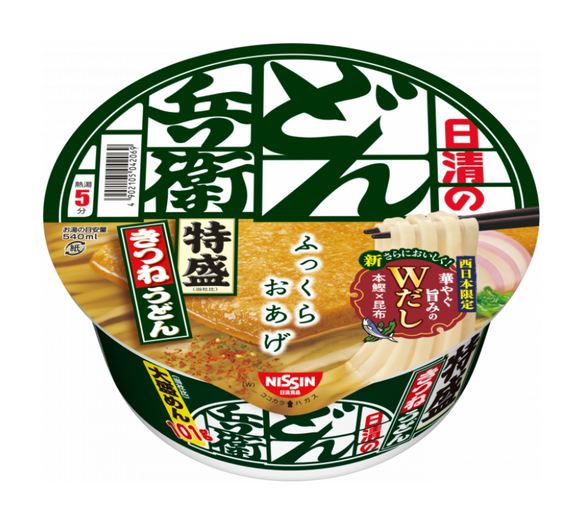 Nissin Tong Bingwei Kansai Style Oil Tofu Udon Noodles Tesheng. Minimum purchase quantity: 3