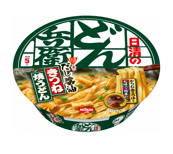Nissin Tong Bingwei Stir-Fried Udon Noodles with Seven Flavors Minimum Purchase Quantity: 3