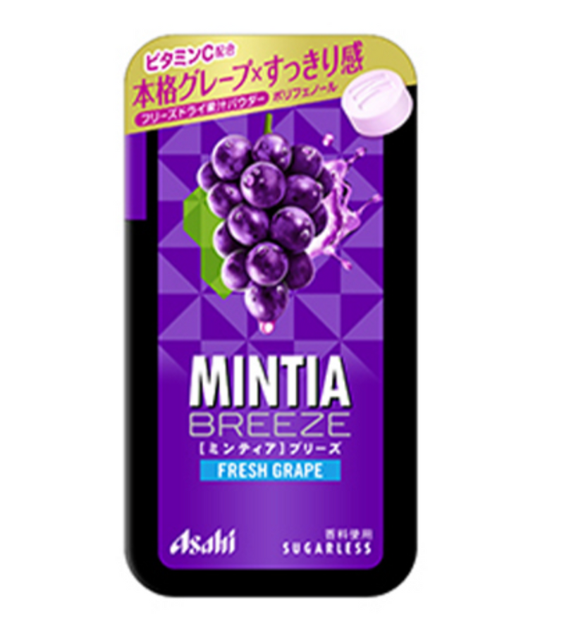 Asahi MINTIA BREEZE 長效口香糖 葡萄風味