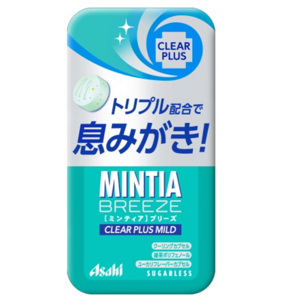 Asahi MINTIA BREEZE 長效口香糖　三重配方超清涼