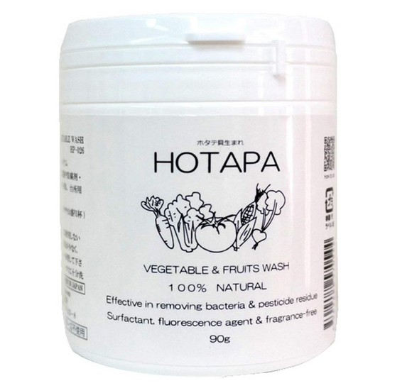 HOTAPA｜帆立貝蔬果專用清潔粉 90g