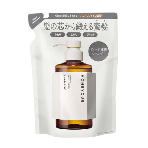 honeyque 深層修護 洗髮精 補充裝 400mL