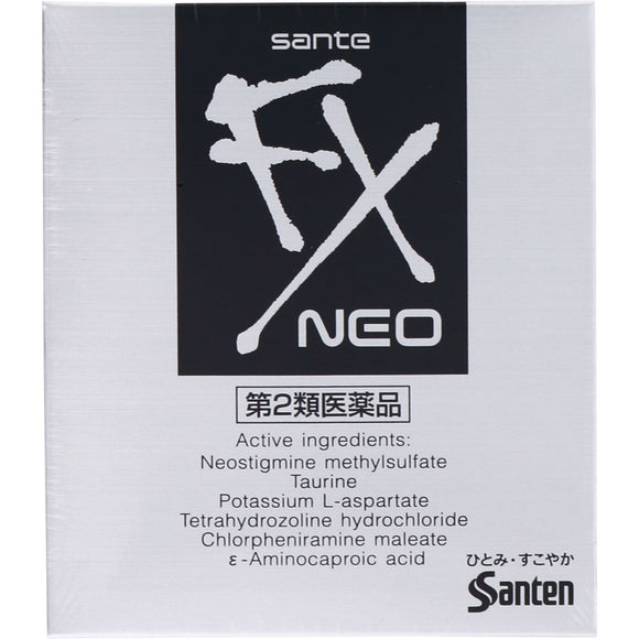 [Second-class pharmaceuticals] Santen Pharmaceutical FX NEO Silver Eye Drops 12ml/bottle Refreshing 5