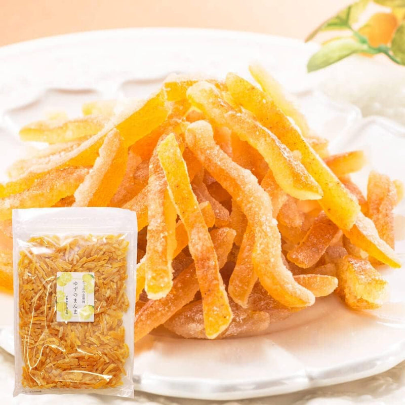 KAKUYA 九州產 柚子皮 果乾 無著色 無香料 大包裝 500g