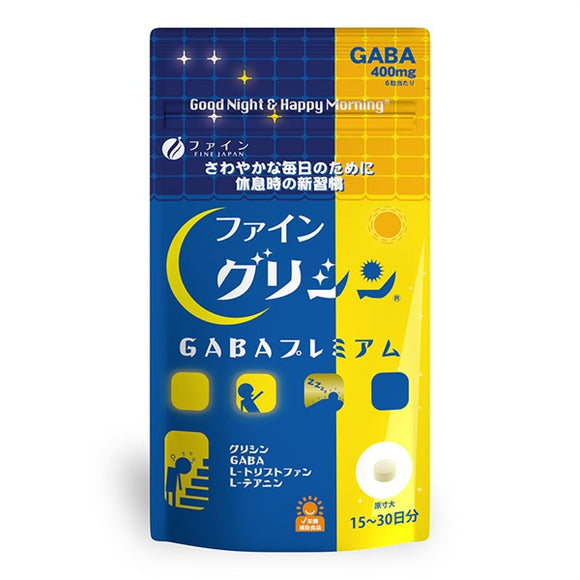 FINE JAPAN 甘氨酸&GABA 豪華版 助眠安眠 健康食品