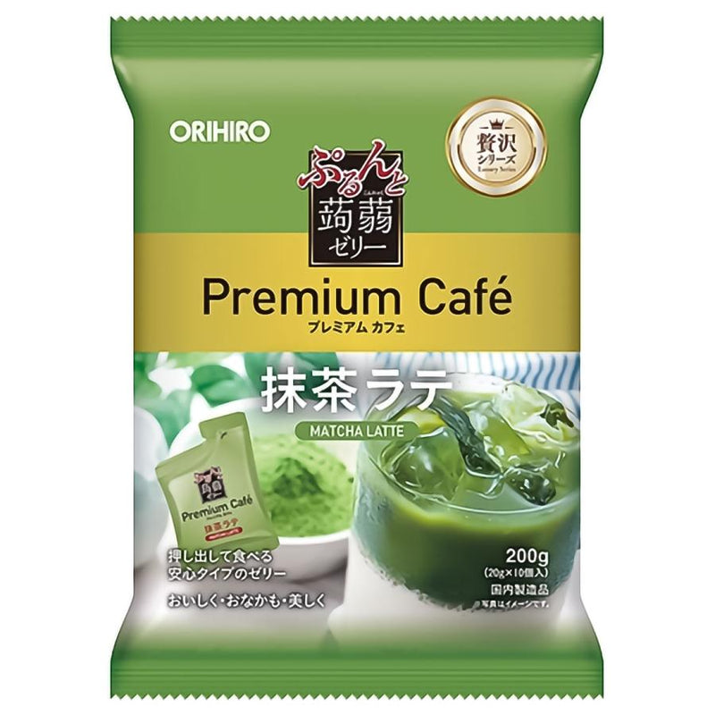 ORIHIRO 蒟蒻果凍 抹茶口味 10個入