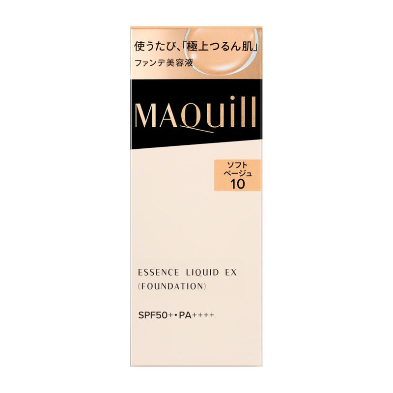 資生堂MAQuillAGE 心機星魅精華粉底液EX 柔霧自然膚10 24ml – EBISU恵