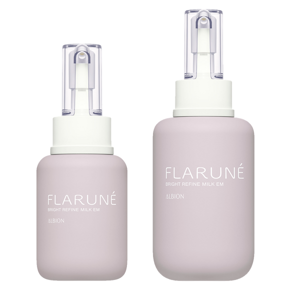 ALBION FLARUNÉ 隨肌所選優白滲透乳 EM 潤澤 BRIGHT REFINE MILK EM