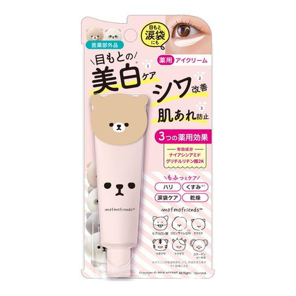明色 MoF MoF Friends 藥用美白眼霜 桃子香氛 30g