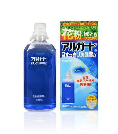 ROHTO 樂敦 Alguard 沁涼洗眼藥α 500ml 花粉症專用【第3類醫藥品】