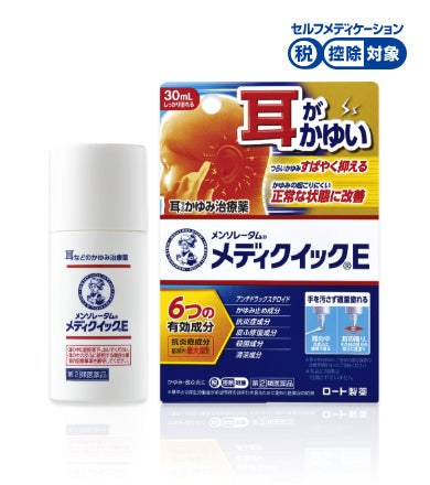 ROHTO 樂敦 曼秀雷敦 Mediquick E 耳朵止癢液 30mL【指定第2類醫藥品】