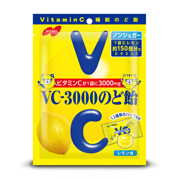 NOBEL VC 3000 維他命C喉糖 檸檬口味 90g