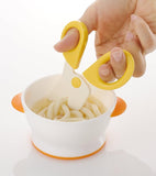 Richell 利其爾 寶寶外出副食品剪刀 1個 離乳食食物剪・嬰幼兒餐具・便攜食物剪