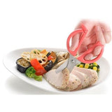 Richell 利其爾 寶寶外出副食品剪刀 1個 快速剪碎食物・離乳食食物剪・嬰幼兒餐具