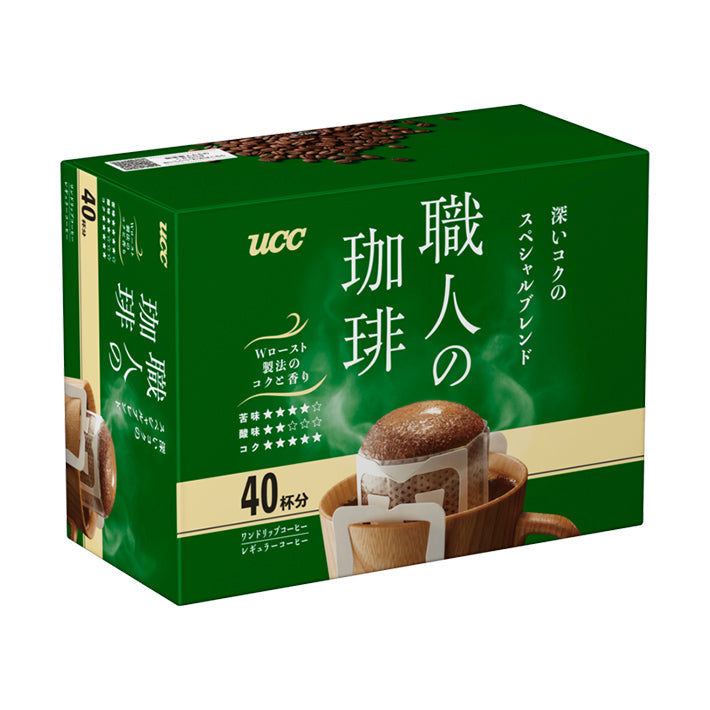 UCC 職人咖啡 SPECIAL BLEND 深烘培 40杯