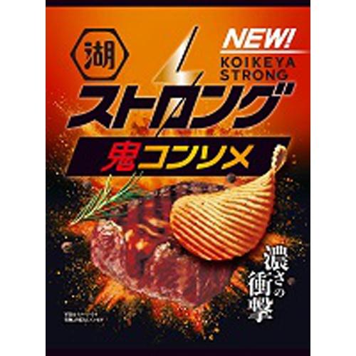 湖池屋 STRONG 強烈鬼之香料肉味洋芋片 55g