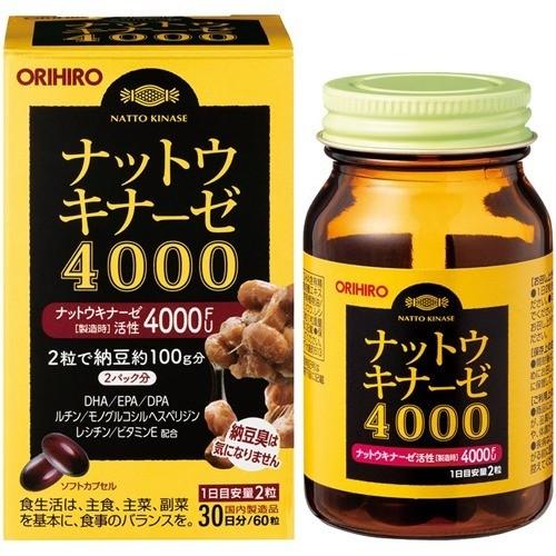 ORIHIRO 納豆精華 4000FU 60粒