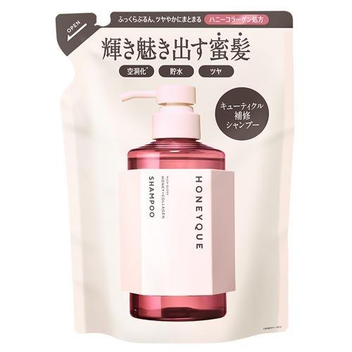 honeyque 豐潤光澤 洗髮精 亮澤型 補充裝 400mL