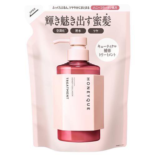 honeyque 豐潤光澤 護髮素 亮澤型 補充裝 400mL