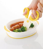 Richell 利其爾 寶寶外出副食品剪刀 1個 離乳食食物剪・嬰幼兒餐具・便攜食物剪