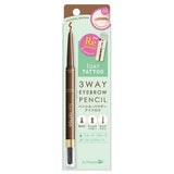 K-Palette 三效持久立體眉筆 02 自然棕｜眉筆＋眉粉＋眉刷三合一・適合自然棕髮色・不易脫妝眉型神器