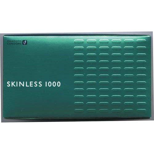 OKAMOTO岡本 Skinless 1000保險套 12入｜柔薄貼合・經典款・自然無感