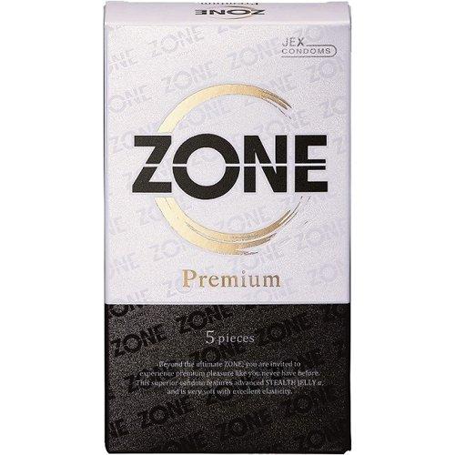 JEX ZONE Premium 保險套 5入｜極致貼合・Stealth α潤滑・升級柔軟乳膠設計