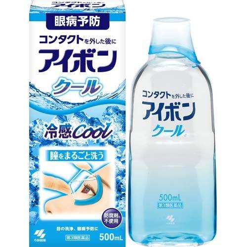【Third Class Drugs】Kobayashi Pharmaceutical Co., Ltd. Eyewash Eye Drops Cooling Type COOL 500mL