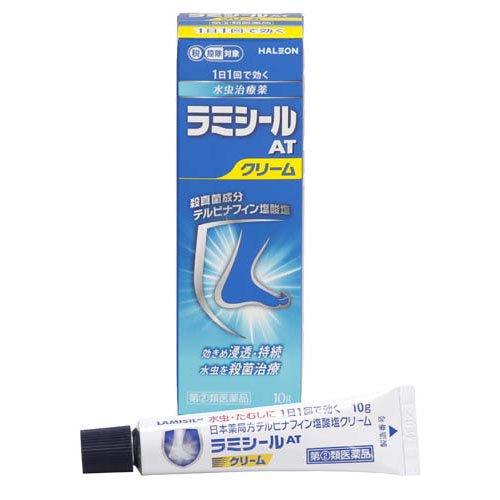 全薬工業 Lamisil AT 抗黴菌香港腳專用乳膏 10g 每日1次簡單治癒香港腳・股癬【指定第2類医薬品】