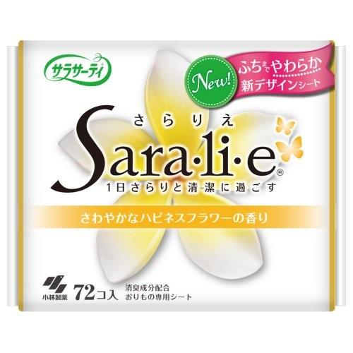 Kobayashi Pharmaceutical サラサーティ SARA・LI・E Pads Happy Flower Fragrance 72pcs