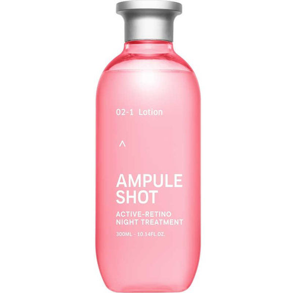 AMPULE SHOT 活性視黃醇 夜間修護 化妝水 300mL