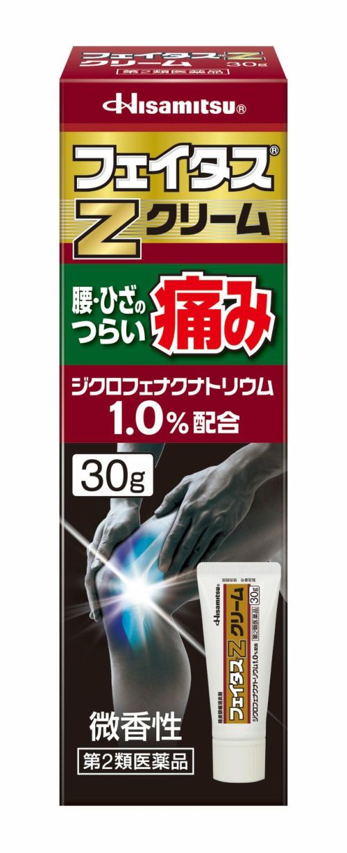 【Second-Class Ointment】Hisamitsu Pharmaceutical FEITAS Z Intense Pain Ointment Slight Fragrance 30g