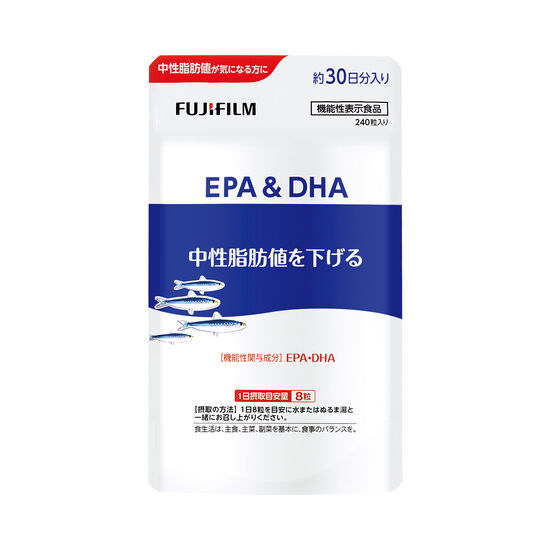 富士軟片 FUJIFILM EPA & DHA 減脂錠 30日分