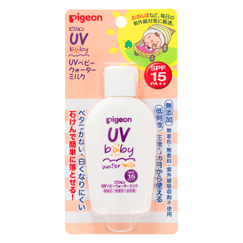 Pigeon Baby Water-Based Sunscreen Milk SPF15・PA++ 60g