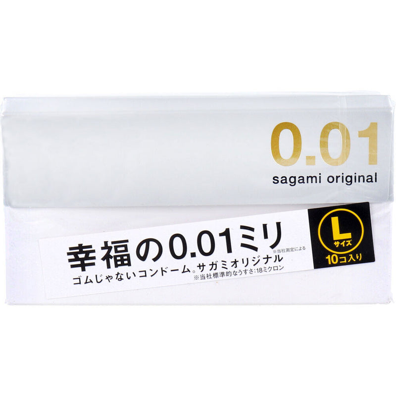sagami Happy 0.01 Condom L 10pcs