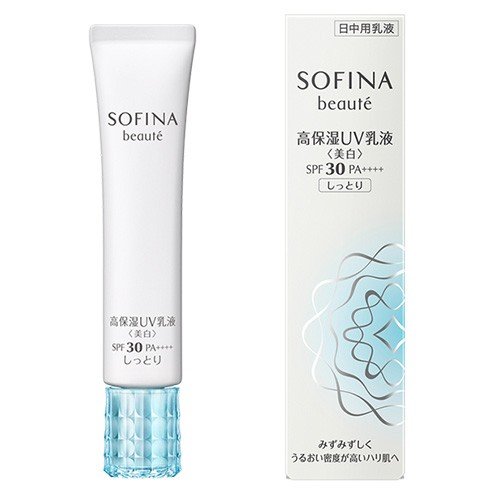 SOFINA  美白/高保  濕活膚防曬乳液  SPF30/50  PA++++(滋潤型)30g