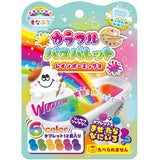 You can even learn in the shower! Rainbow bath agent (6 colors x 2 each) 1 round