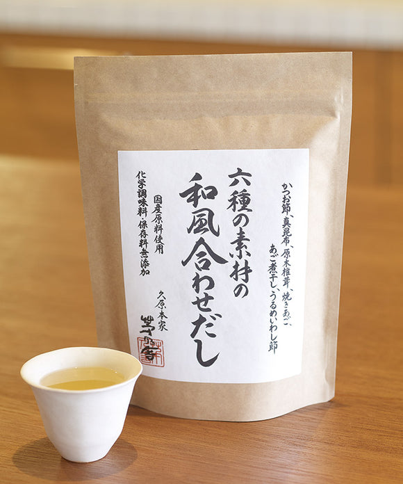 Kayanosha Mixed Six Ingredients Japanese Style High Soup Bag 5g×12bags