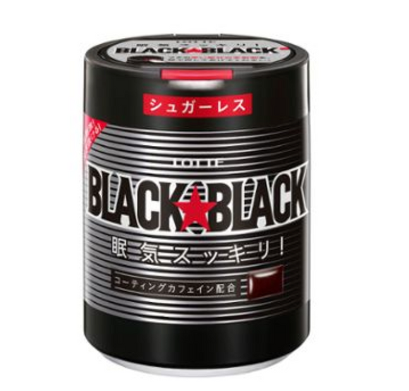 LOTTE 睡意消散 BLACK ⭐︎ BLACK 清涼口香錠 140g