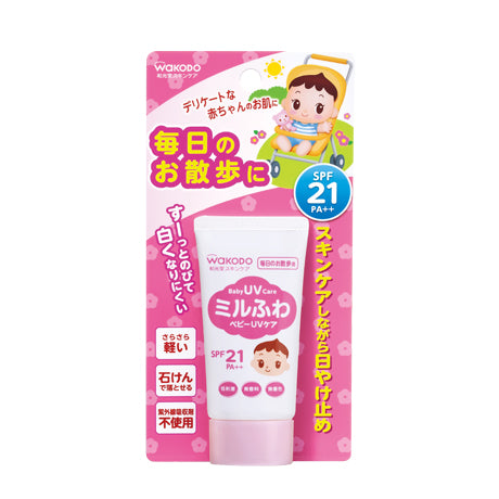 WAKODO MIRUFUWA Baby Sunscreen SPF21PA++ 30g