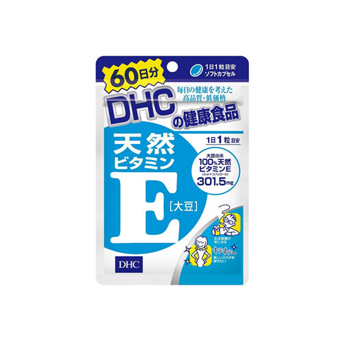 DHC蝶翠詩 維生素E大豆營養素60日分 60粒/袋