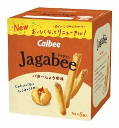 Calbee 卡樂比 Jagabee 醬油香奶油薯條